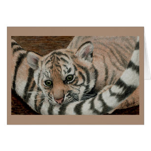 "Tale of the Tail" - Tiger Cub Card