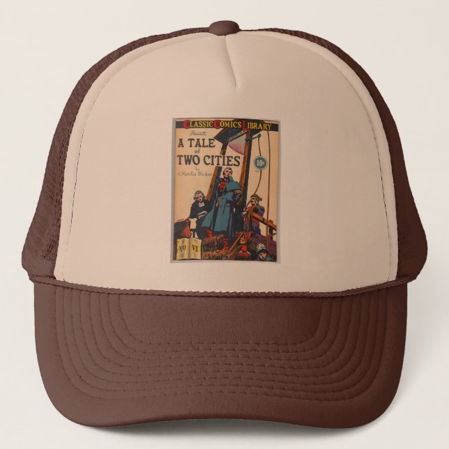 Tale of Two Cities Comic Trucker Hat (Front)
