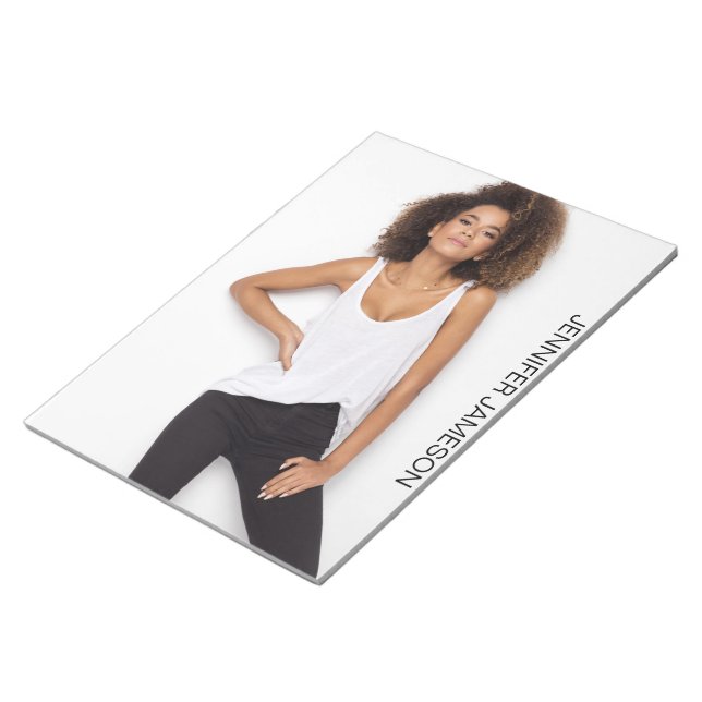 Talent Autograph Notepad 8.5x11 Actor Headshots (Angled)