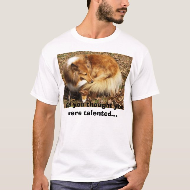 Talent of the Sheltie T-Shirt (Front)