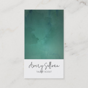 Talent Scout Manager Entertainment Business Card