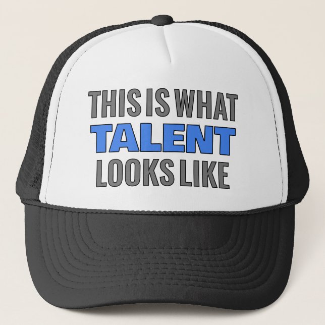 Talent™ Trucker Hat (Front)