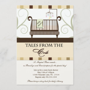 Tales from the Crib Storybook Shower Invitation