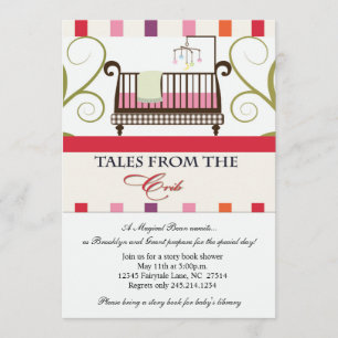 Tales from the Crib Storybook Shower Invitation