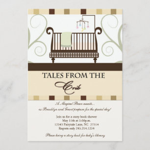 Tales from the Crib Storybook Shower Invitation