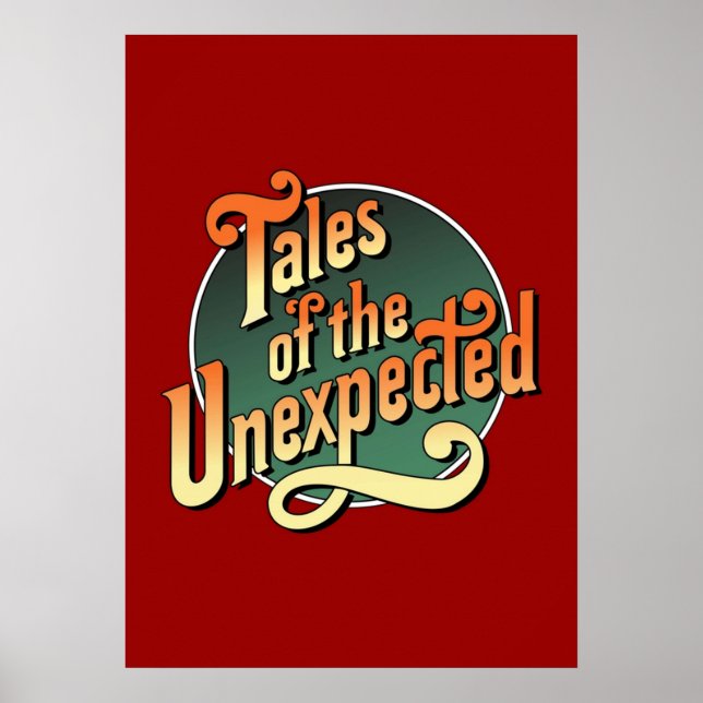 Tales of the unexpected poster (Front)