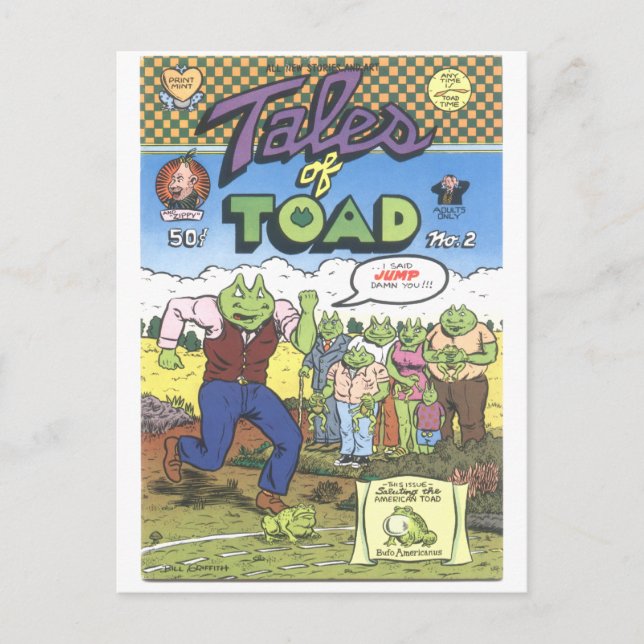 Tales of Toad #2, 1971 Postcard (Front)