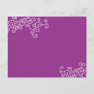 Talia 939 Bat Mitzvah Wedding Party FELT PAPER Invitation