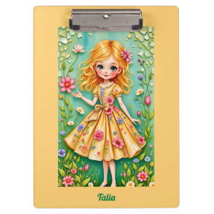 TALIA ~ Cute Girl ~ Clipboard