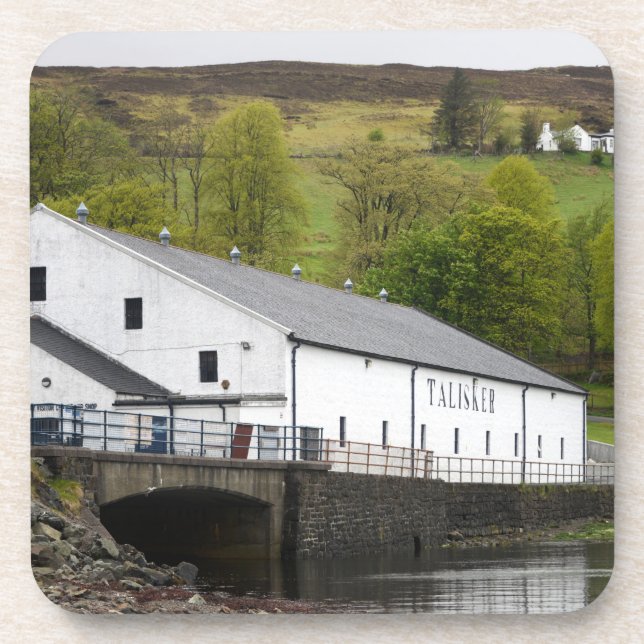 Talisker whisky distillery on Skye, Scotland Coaster (Front)