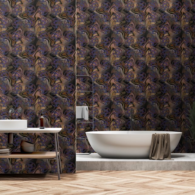 Talismanic Elements of Ether Wallpaper (Bathroom)