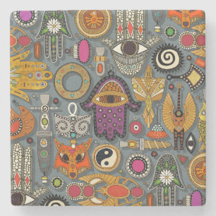 TALISMANS slate Coaster