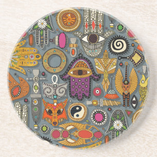 talismans slate coaster