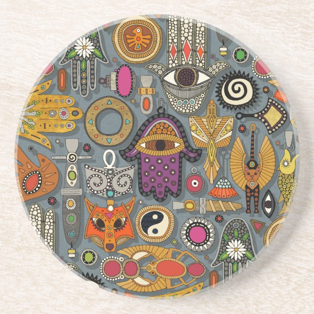talismans slate coaster (Front)