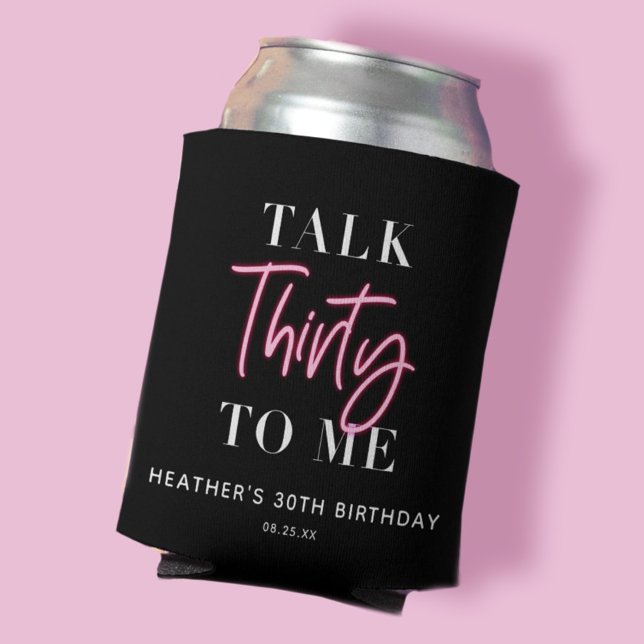 Talk 30 To Me 30th Birthday Party  Can Cooler (Creator Uploaded)