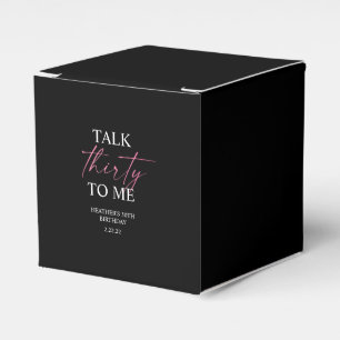 Talk 30 to Me Décor Favour Box