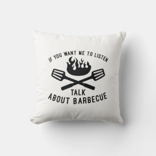 Talk About Barbecue Cushion