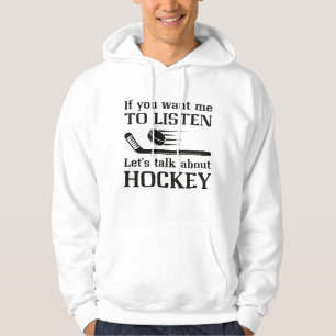 Talk About Hockey Hoodie