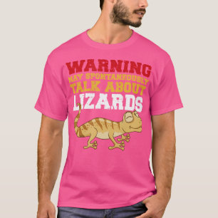 Talk About Lizards Funny Leopard Gecko Lover T-Shirt