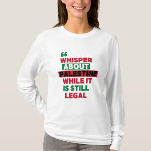 TALK ABOUT PALESTINE MERCH T-Shirt