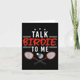 Talk Birdie To Me Card
