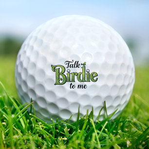 Talk Birdie to Me Funny Golf Balls