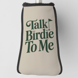 Talk Birdie To Me Golf Funny Girly Golfer Lover Head Cover