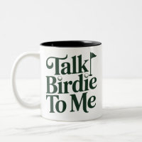 Talk Birdie To Me Golf Funny Girly Golfer Lover