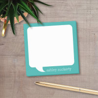 Talk Bubble Personalised Name - CAN EDIT COLOR