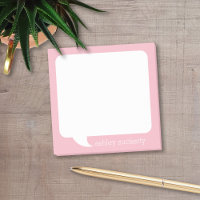 Talk Bubble Personalised Name - CAN EDIT COLOR