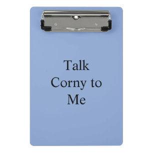Talk Corny to Me Mini Clipboard