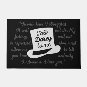 Talk Darcy To Me II Doormat