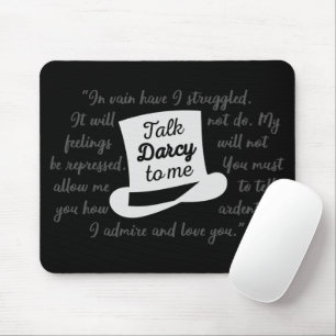 Talk Darcy To Me II Mouse Mat