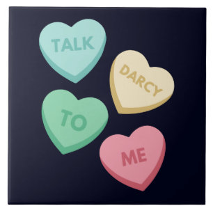 Talk Darcy To Me III Tile