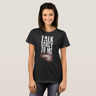 Talk darcy to me school book lovers reading tshirt