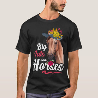 Talk Derby To Me Big And Horses Horse Racing T-Shirt