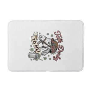 Talk Derby To Me Horse Mint Julep Vintage Shirt_1 Bath Mat