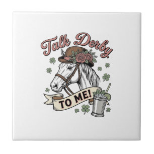 Talk Derby To Me Horse Mint Julep Vintage Shirt_1 Tile