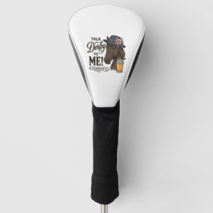 Talk Derby to Me Horse Vintage Engraving Shirt_1 Golf Head Cover