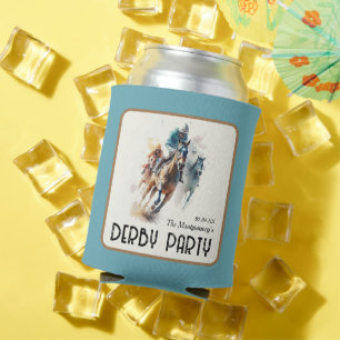 Talk Derby to Me Racehorse Turquoise Can Cooler