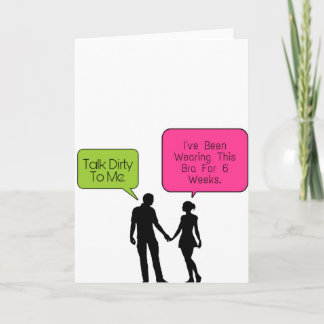 Talk Dirty To Me... Holiday Card