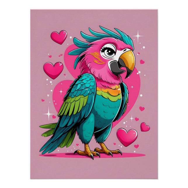 Talk Flirty To Me Art Print (Front)