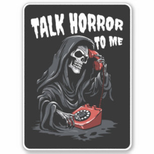 TALK HORROR TO ME GRIM REAPER RED PHONE