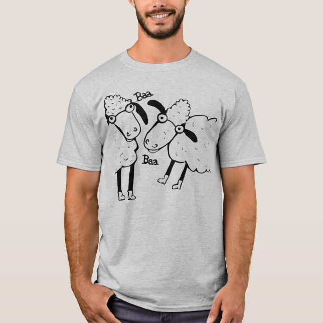Talk is Sheep T-Shirt (Front)