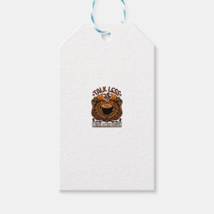 Talk Less Drink More Coffee Cup Halloween Pumpkins Gift Tags