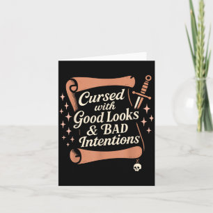 Talk like a pirate day funny crew gift office look card