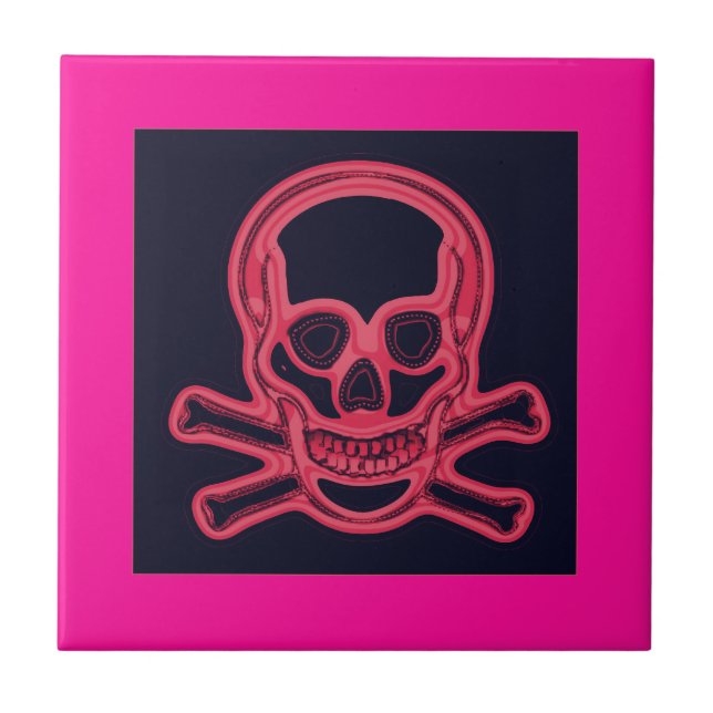 Talk Like A Pirate Day,pink Tile (Front)