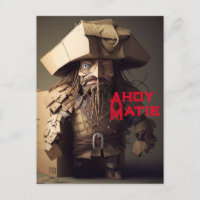 Talk Like a Pirate Day Postcard