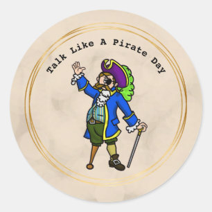 Talk Like A Pirate Day Stickers