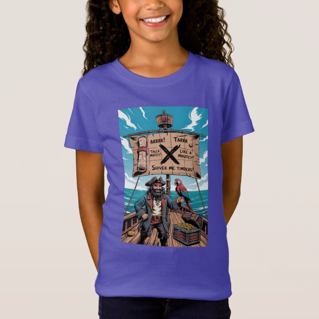 Talk Like a Pirate Day T-Shirt (Front)